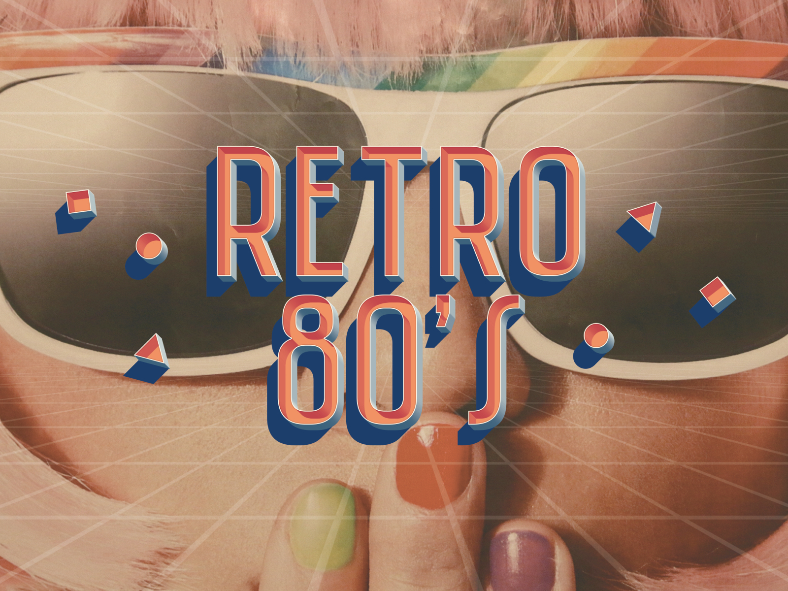 PSD Text Effect 80's Retro By WhiteSpacesInc. On Dribbble