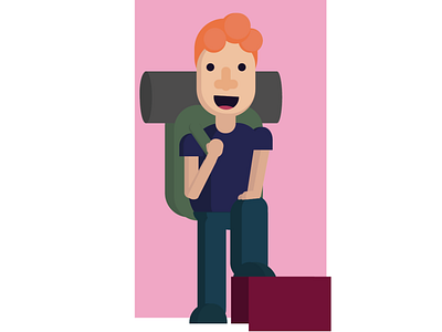 flat character design design illustration illustrator