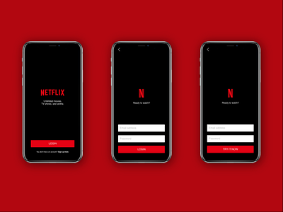 Daily UI #1 - NETFLIX SIGNUP