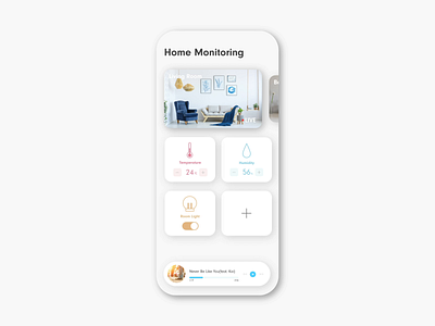 DailyUI #21 - Home Monitoring Dashboard animation app app design dailyui dailyui 021 dashboard design home monitoring home monitoring dashboard ui ux