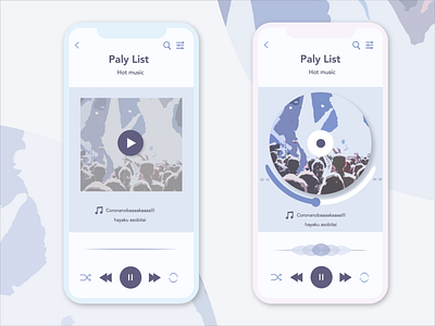 Daily ui009＊music player