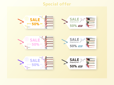 Daily ui 036 ＊ Special offer book bookmark dailyui dailyui035 design illustrator special offer ui ux web web design