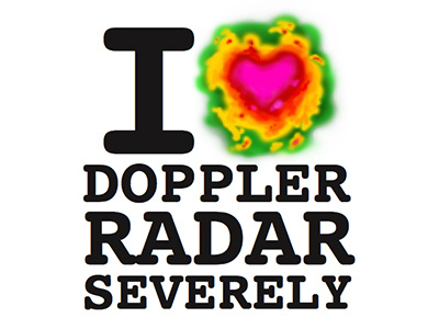 I Heart Doppler Radar doppler radar i heart ny milton glaser
