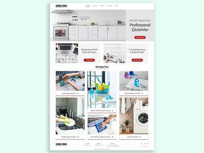 Cleaning Company Homepage add banner clean homepage kitchen landing product shop shopify shopping shopping app soap ui uidesign uiux ux webdesign website