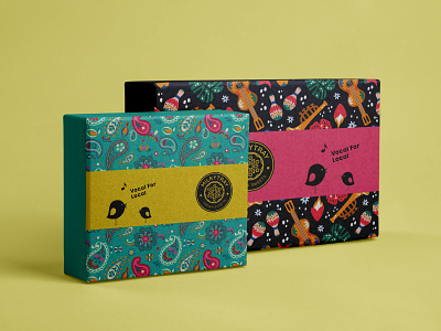 Sweet Boxes Packaging bright package pattern patterns