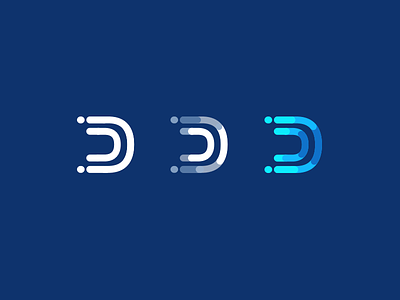 Logotype for letter D d design identity illustration logo logotype mark monogram object symbol type vector