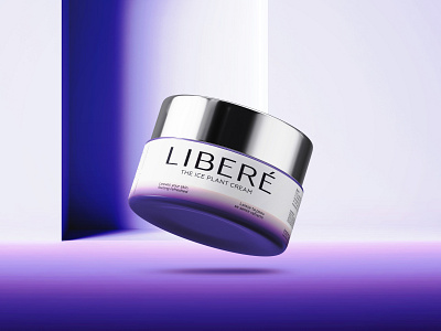 LIBERÉ – The Cream branding cosmetic cream fresh illustration packaging pop art poster art surreal surrealism vegan