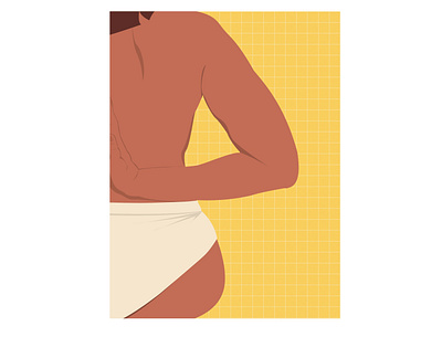 Morning routine_2 adobe illustrator body design illustration style vector yoga