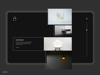 Daily UI #003 daily challange daily ui daily ui 003 design interior design landing page minimalism ui user interface