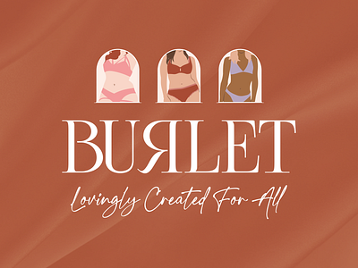 Burlet branding design graphic design lingeriebrand logo logodesigner logotype