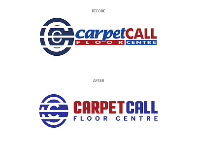 Bad Logos Gone Good | Carpet Call badlogosgonegood blue bold branding carpet carpet cleaning design floor illustration logo logo design monogram negative space rebrand rebranding vector