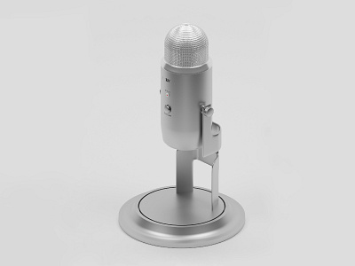 Microphone 3d 3d art blender industrial design