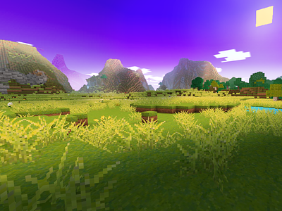 Only Most Beautiful Landscapes in Realmcraft Minecraft Clone