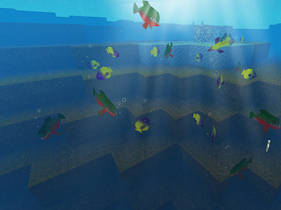 Beauty of Underwater World in RealmCraft Free Minecraft StyleGam animals build craft design free minecraft game art game design games landscape minecraft building nature pixel art realmcraft