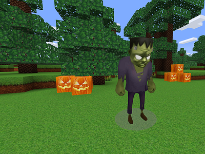 It's Spooky Time! Frank for Halloween Event in RealmCraft