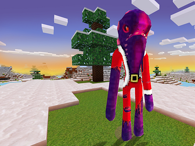 Cutie Nightcrawler in Santa's Suit - New Outfits in Realmcraft