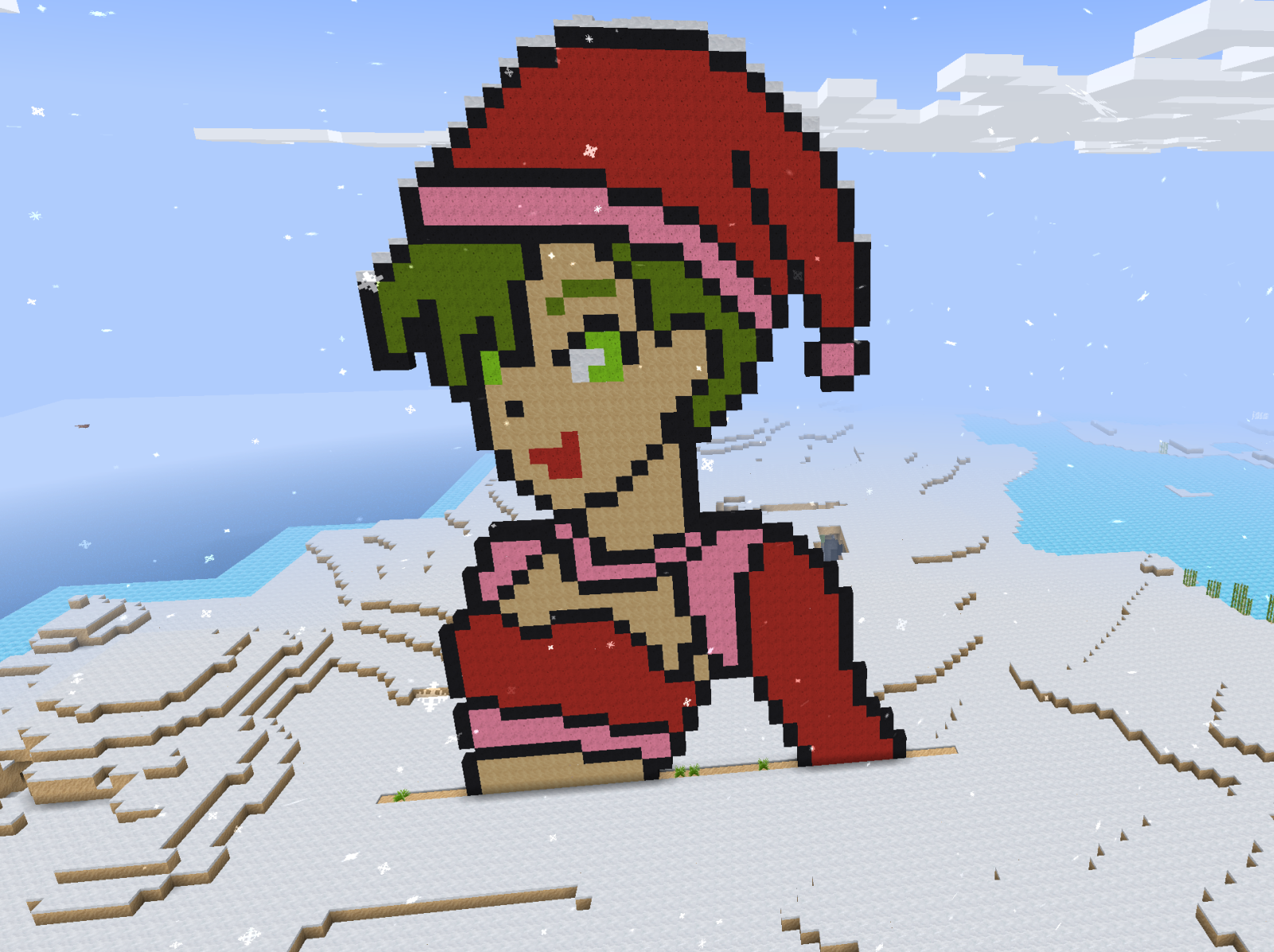 minecraft cute pixel art