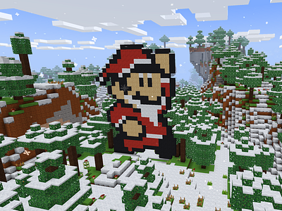 Super Mario Here to Save the Day! ⛏ RealmCraft Free Minecraft