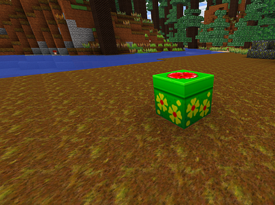 🍀 Green Gift Box: Spring Event in RealmCraft - Free Minecraft among us build craft free minecraft game art game design games landscape minecraft minecraft building pixel art realmcraft