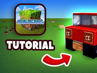 Minecraft Tutorial: Build Dwarf Style Farm House! in REALMCRAFT by  Tellurion Mobile on Dribbble