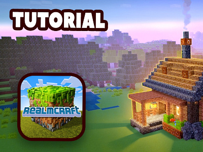 Free Minecraft Tutorial: forester's house building in Realmcraft build craft free minecraft game art game design games landscape minecraft minecraft building nature pixel art realmcraft