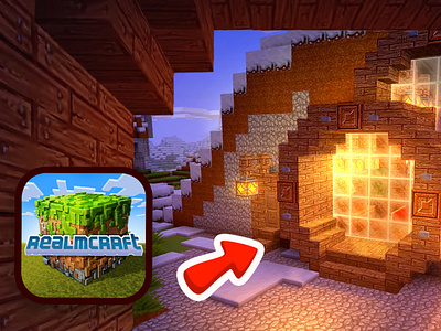 How To Build A Mountain House In Realmcraft Free Minecraft Style By Tellurion Mobile On Dribbble