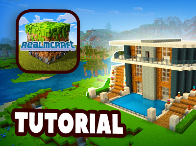 Modern mansion with pool - creative Minecraft houses & decor build craft design free minecraft game art game design games landscape minecraft minecraft building mobs nature pixel art realmcraft