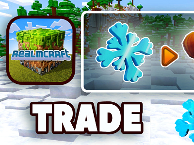 February Event: snowflakes ❄️ || Download Realmcraft game build craft design free minecraft game art game design games landscape minecraft minecraft building nature pixel art realmcraft