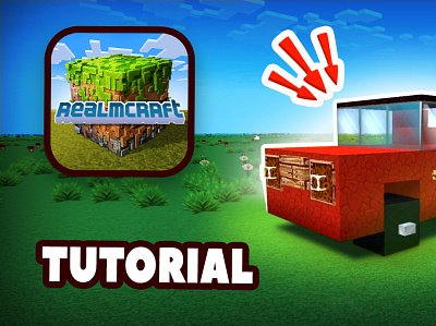 Cars Building Tutorial: small car (ver2) || Realmcraft Free build craft free minecraft game art game design games landscape minecraft minecraft building nature pixel art realmcraft