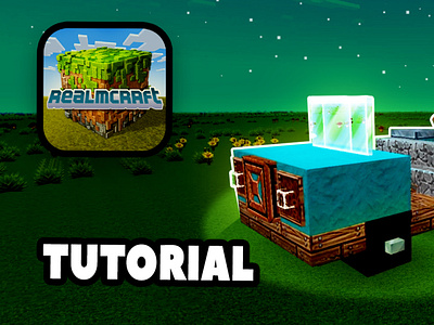 Minecraft Tutorial: Build Dwarf Style Farm House! in REALMCRAFT by  Tellurion Mobile on Dribbble