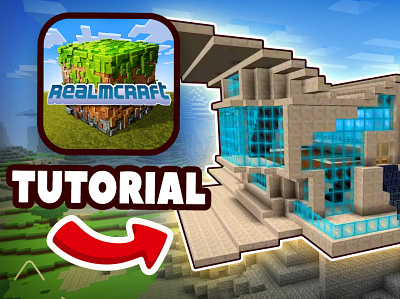 How to make a modern mansion? RealmCraft Free Minecraft Clone build craft design free minecraft game art game design games landscape minecraft minecraft building nature pixel art realmcraft