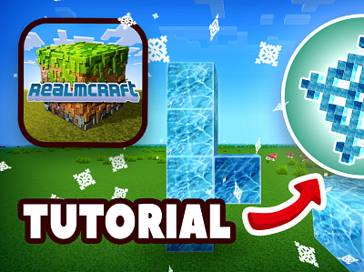 Realmcraft free Minecraft: Snowflake build ❄️ || Block and craft build craft design free minecraft game art game design games landscape minecraft minecraft building nature pixel art realmcraft