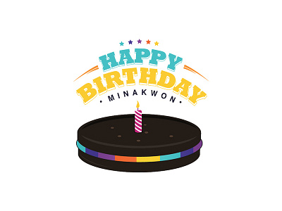 Happy Birthday Mina Kwon hand lettering happy birthday mina kwon oreo pharrell williams typography