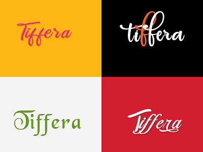 Tiffera Logo Design - art brandidentity branding design design art graphic logo logofolio logotype text tiffin typography
