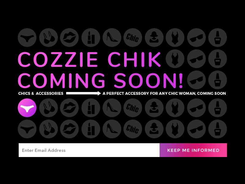 Animation Banner - Girls Accessories accessories animation branding button colors coming soon design email email banner gif girls gradient icons popup shopping app text field typography vector web website