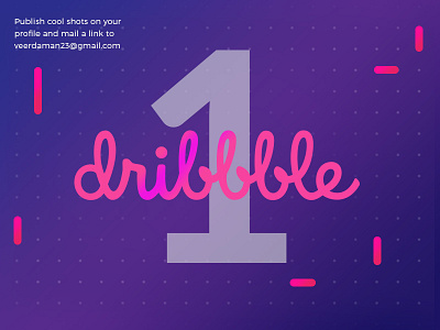 1 Dribbble Invite dots draft dribbble dribbble giveaway dribbble invitation giveway graphics invitation invite pattern