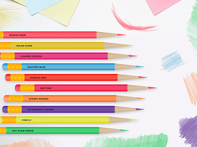 Neon Color Pencils Vector Designs colors design art dribbble graphic graphics illustration art illustrator neon neon colors pencil art pencil sketch pencils photoshopcc vector vector illustration vectorart vectors