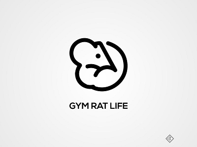 Gym Rat gym gymlogo rat