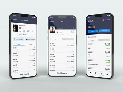 Copy Trading - Mobile App