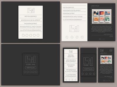 STUDIOKAIL Portfolio Website app branding css graphic design html illustration interface landing page logo portfolio portfolio website ui uiux ux web app web design webflow website website design wordpress