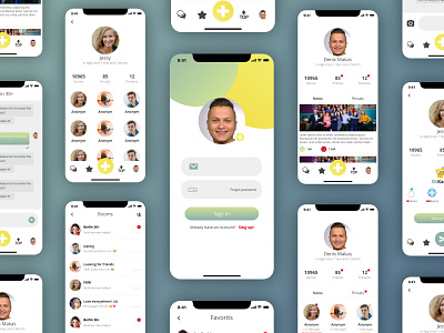 Antiland Chat Application app chat chat app chatting design minimal sketch sketching ui ux web website