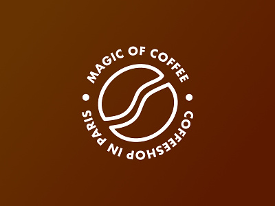 Magic of Coffee Logo branding design logo minimal ui vector