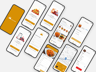 Food delivery app daily ui delivery app e commerce figma food mobile app ui ux