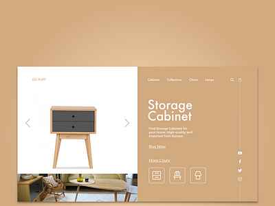 L'xury series product page ui - Cabinet