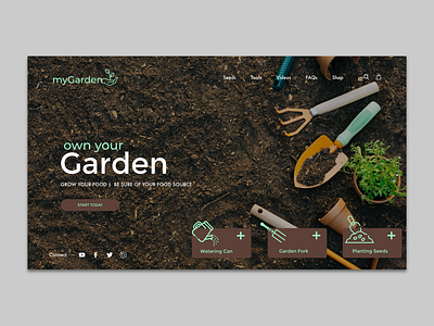 Own your garden ui design