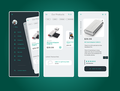 Mobile Products Layout concept mobile mobile app design mobile ui