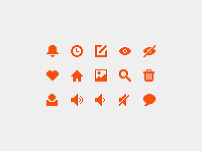 Pixelified (week 1): 15 Free icons
