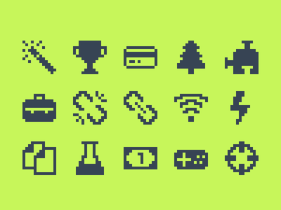 Pixelified (week 4): 15 Free icons