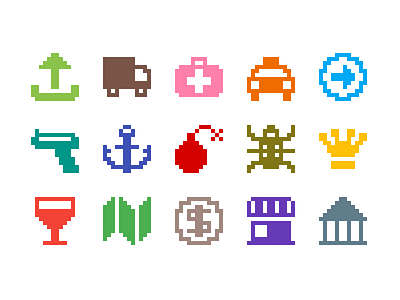 Pixelified (week 7): 15 Free icons 