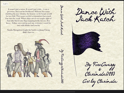 Dance with Jack Katch book cover cover art digital art graphic design